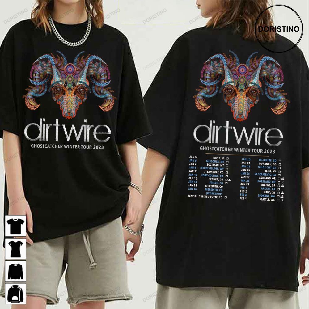 2023 Dirtwire Ghostcatcher Winter Tour Awesome Shirt