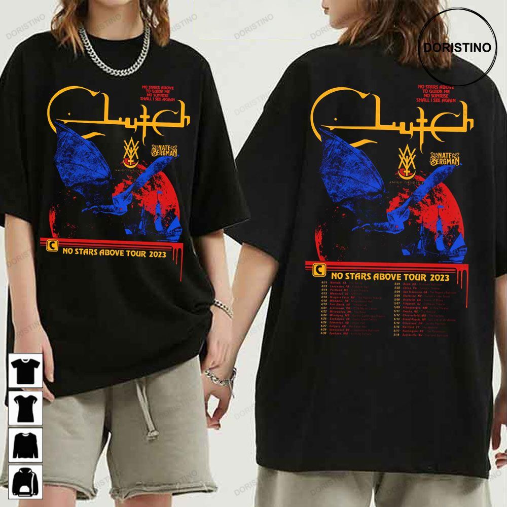 2023 No Stars Above Clutch Limited T-shirt