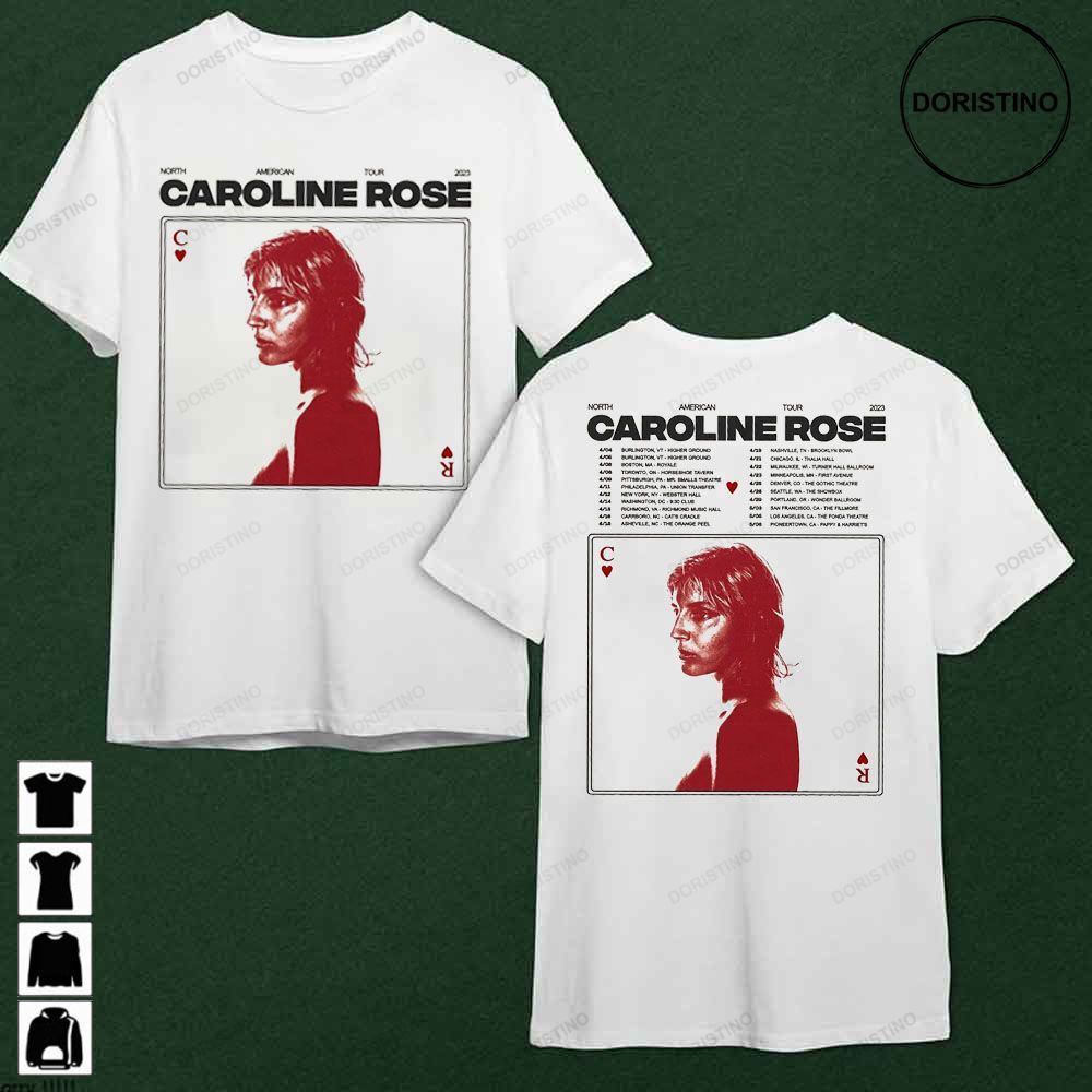 2023 North American Tour Caroline Rose Awesome Shirt