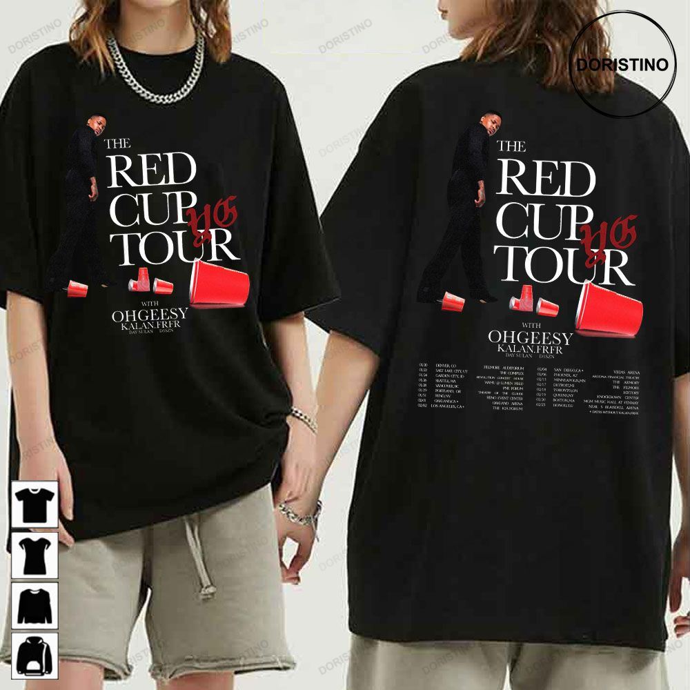 2023 The Red Cup Tour Yg With Ohgeesy Kalan Frfr Trending Style