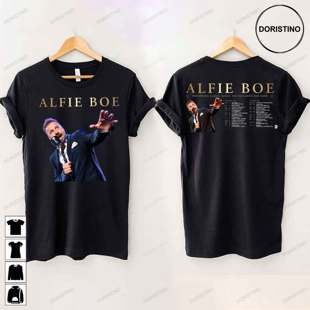 Alfie Boe 2023 Tour Awesome Shirt