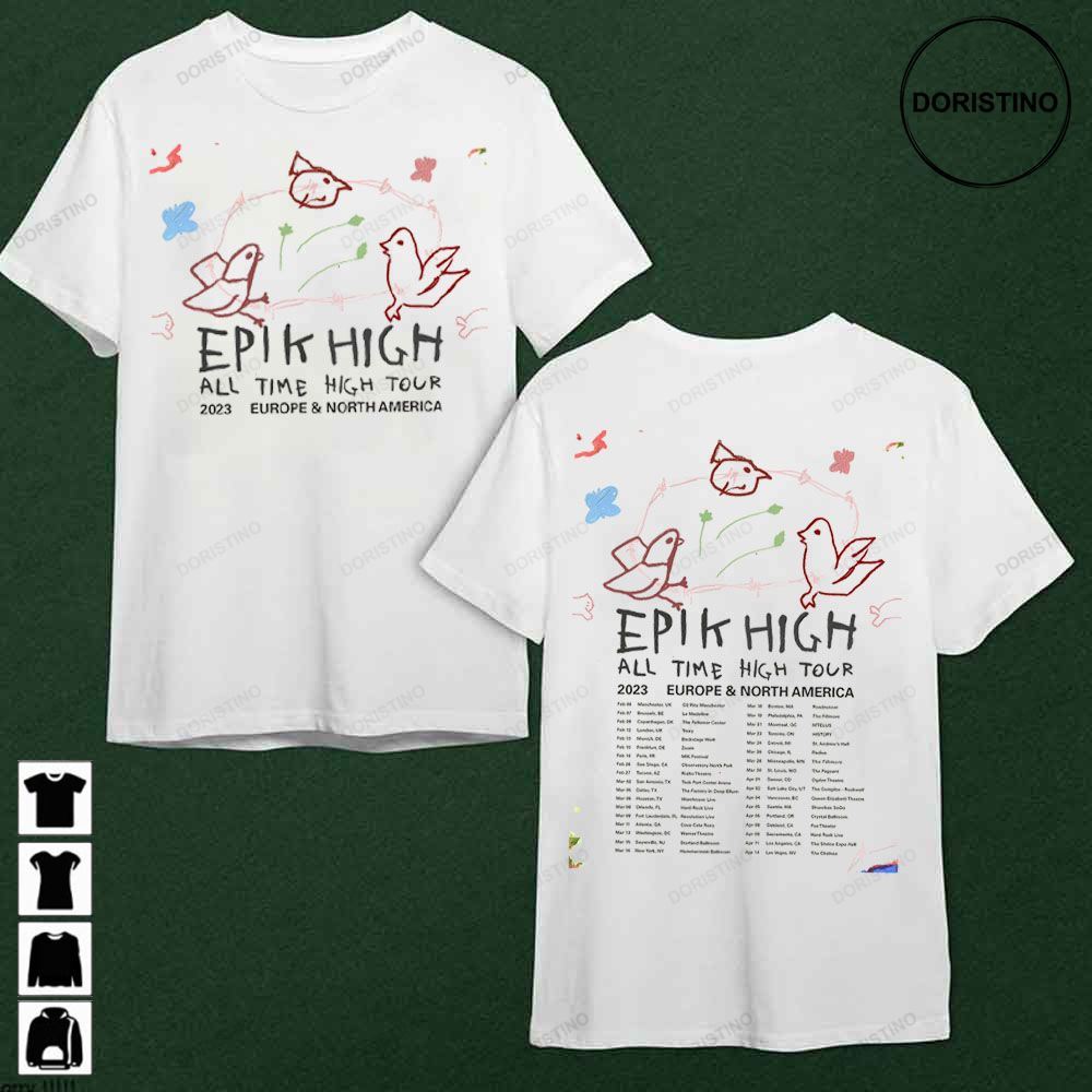 All Time High Tour 2023 Europe And Nerth America Epik High Trending Style