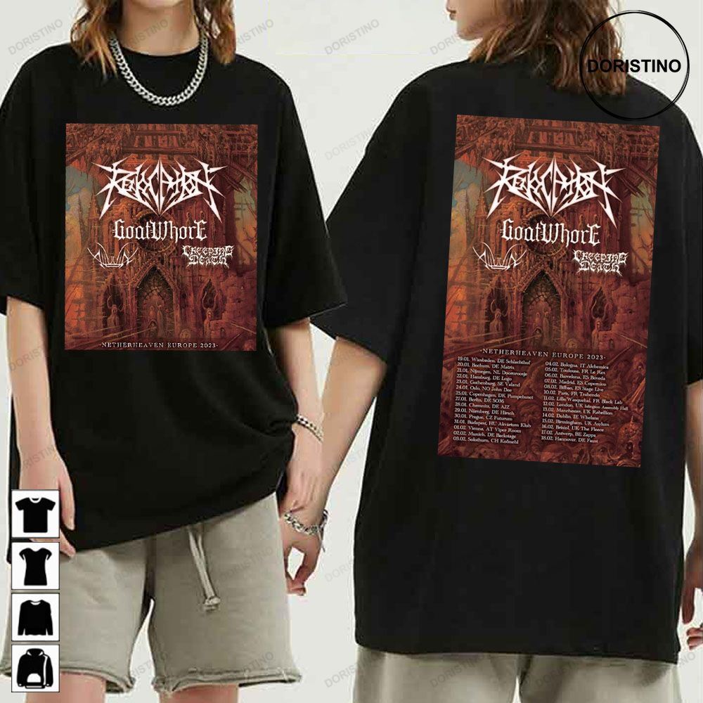 Creeping Death Netherheaven Europe 2023 Limited T-shirt