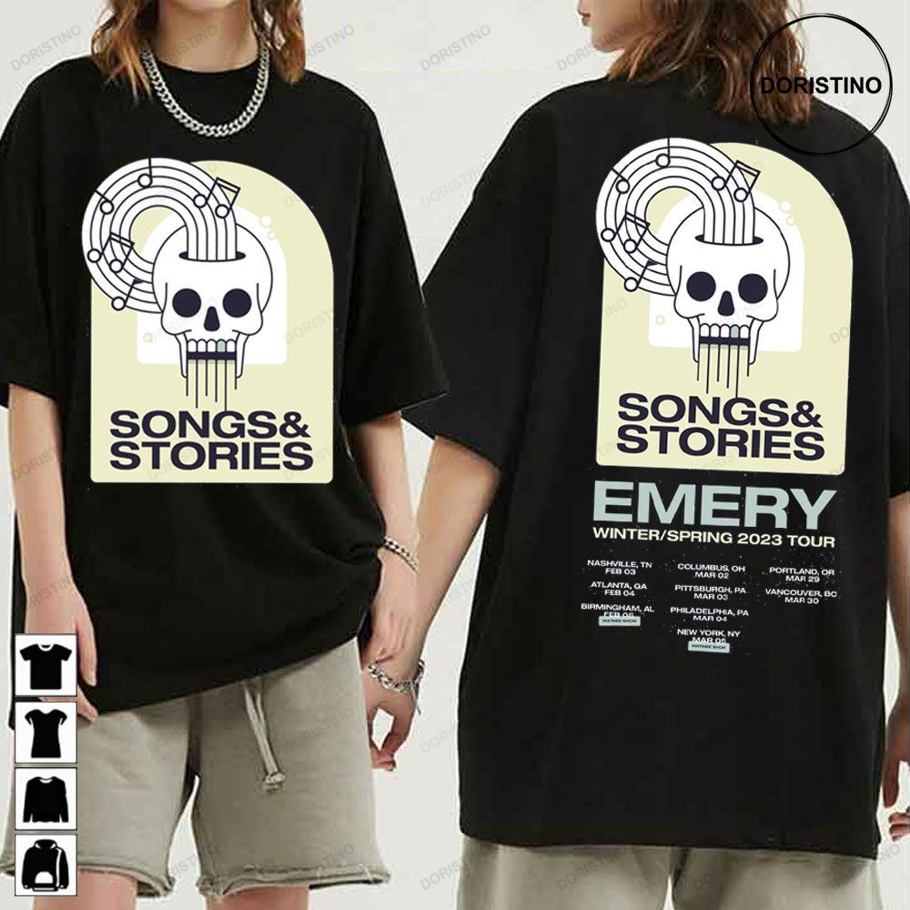 Emery Songs And Stories Winter Spring 2023 Tour Awesome Shirt