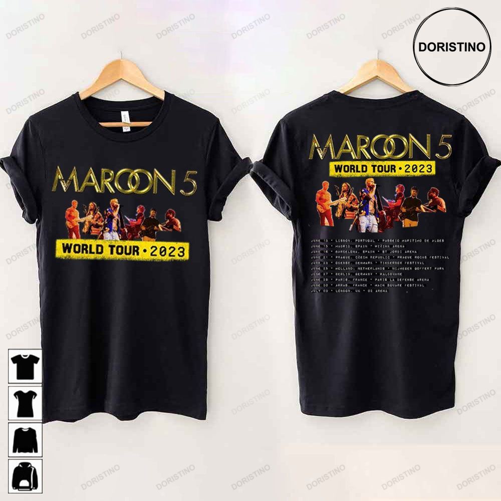Maroon 5 World Tour 2023 Trending Style