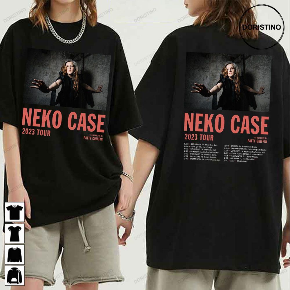 Neko Case 2023 Tour Dates Limited T-shirt