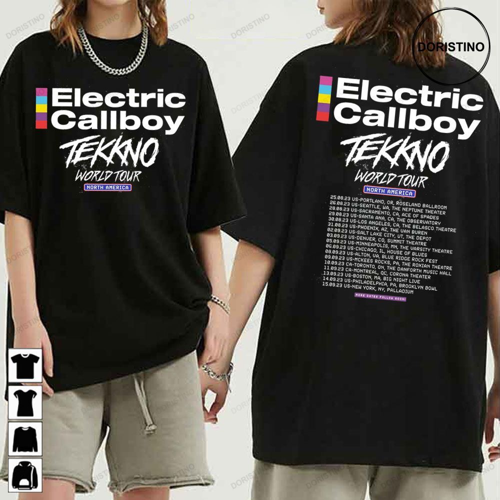 Tekkno World Tour North America Electric Callboy Tour Dates Trending Style