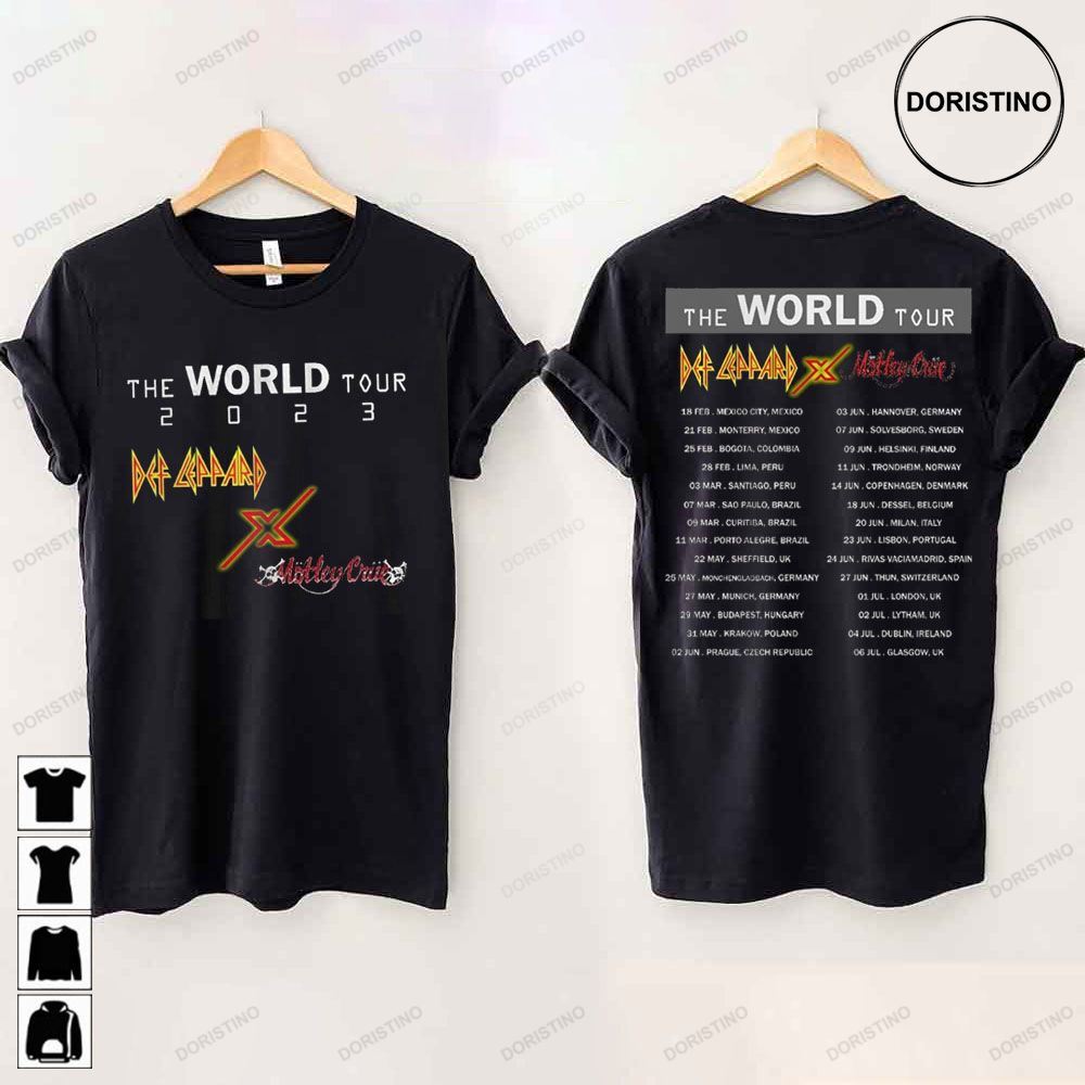 The World Tour Def Leppard 2023 Trending Style