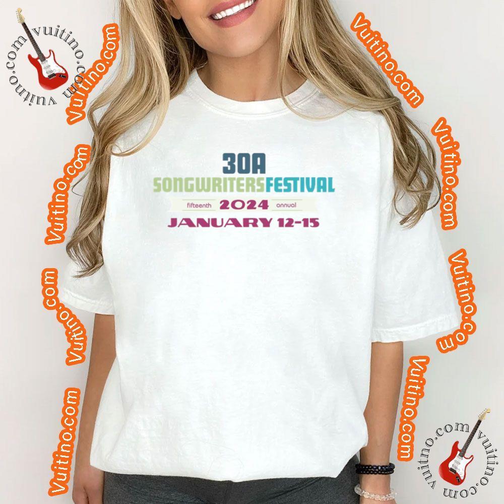 30a Songwriters Festival 2024 Apparel