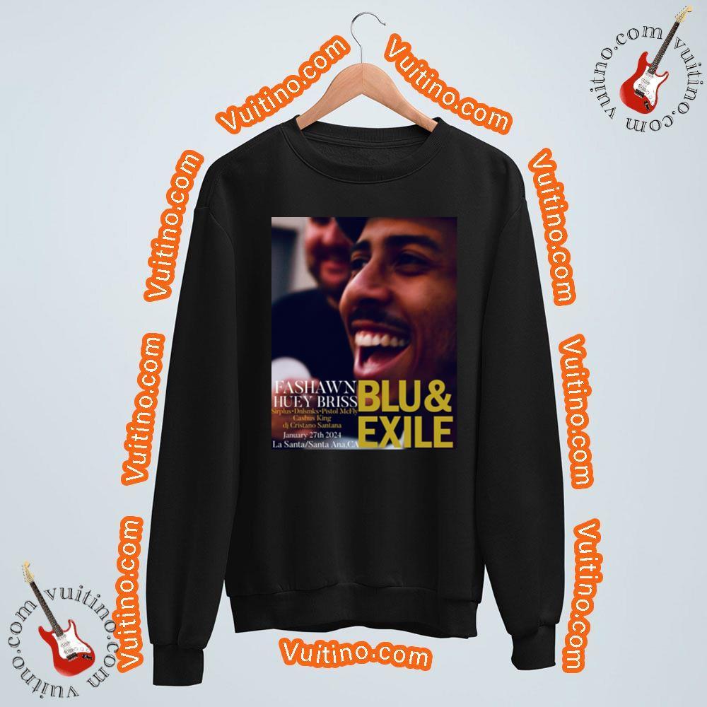 Blu Exile With Special Guests Fashawn Huey Briss And More 2024 Merch