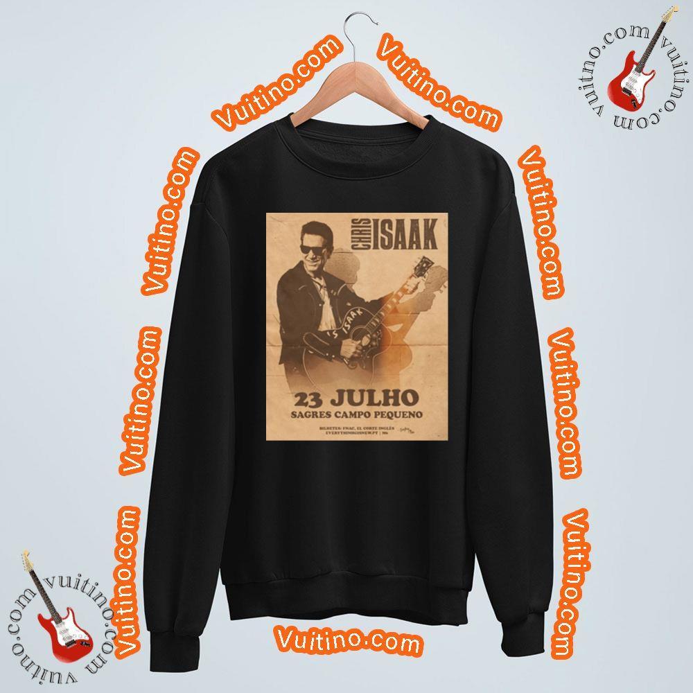 Chris Isaak Julho Sagres Co Pequeno Merch