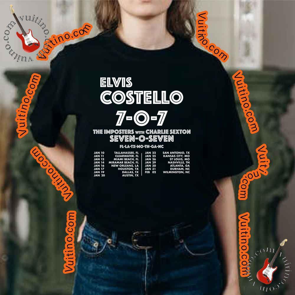 Elvis Costello Tour 2024 Apparel