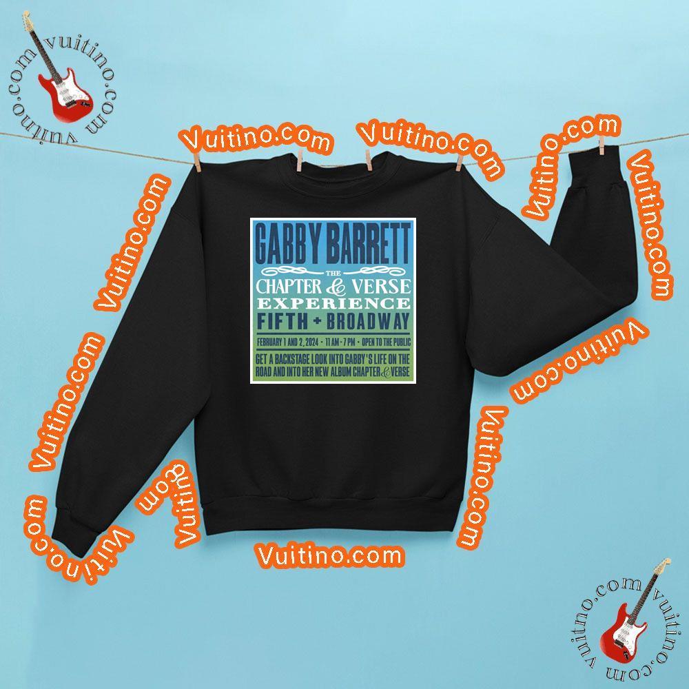 Gabby Barrett The Chapter Verse Experience Shirt