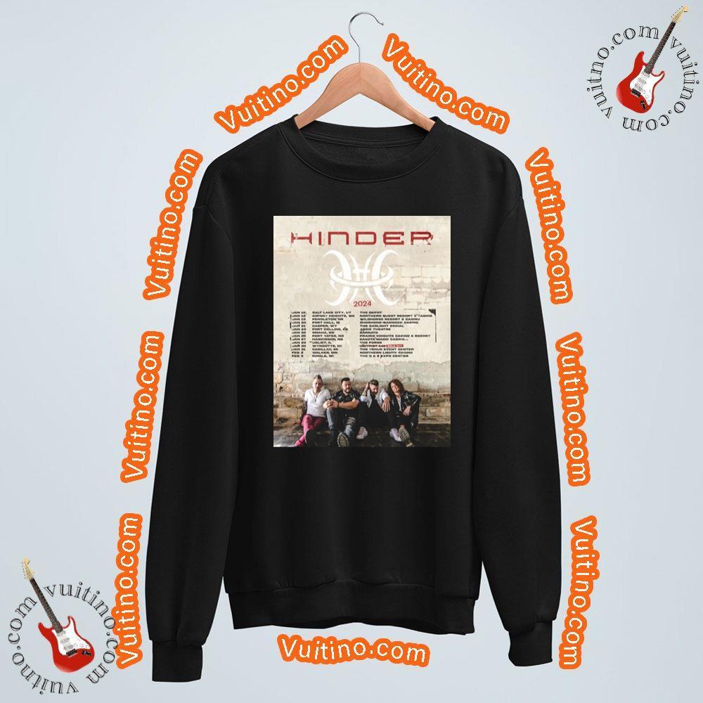 Hinder 2024 Tour Dates Apparel