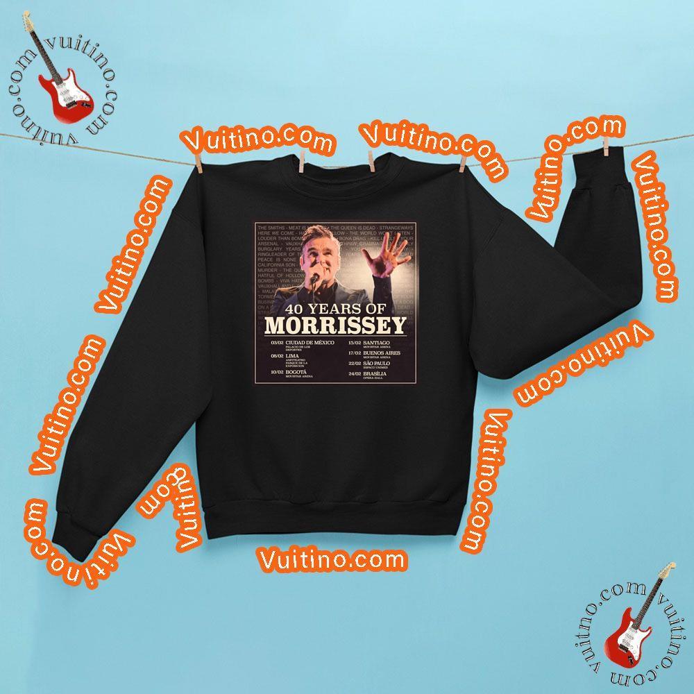 Morrissey 2024 Tour Shirt