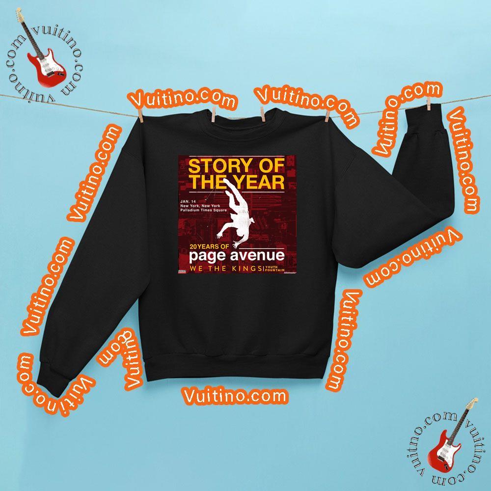Story Of The Year Tour 2024 Apparel