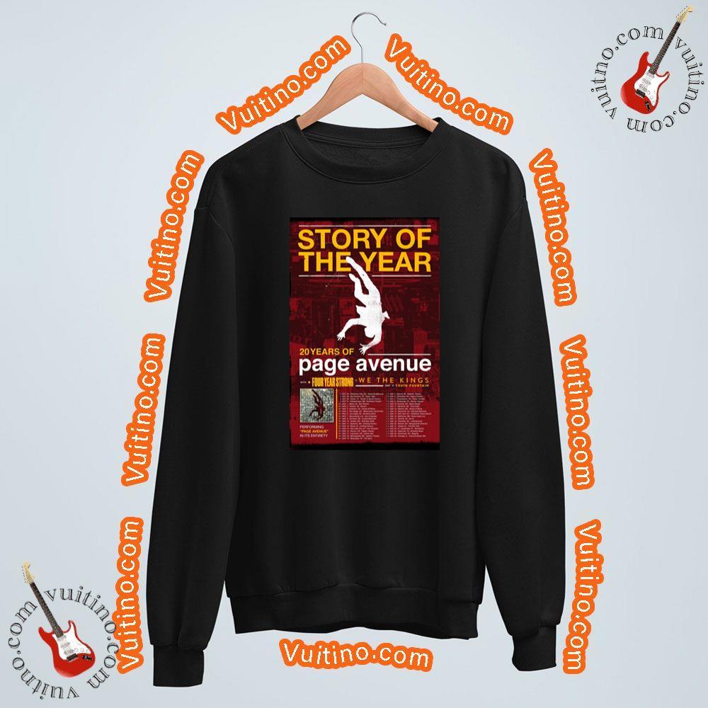 Story Of The Year Tour Dates 2024 With Four Year Strong We The Kings Apparel
