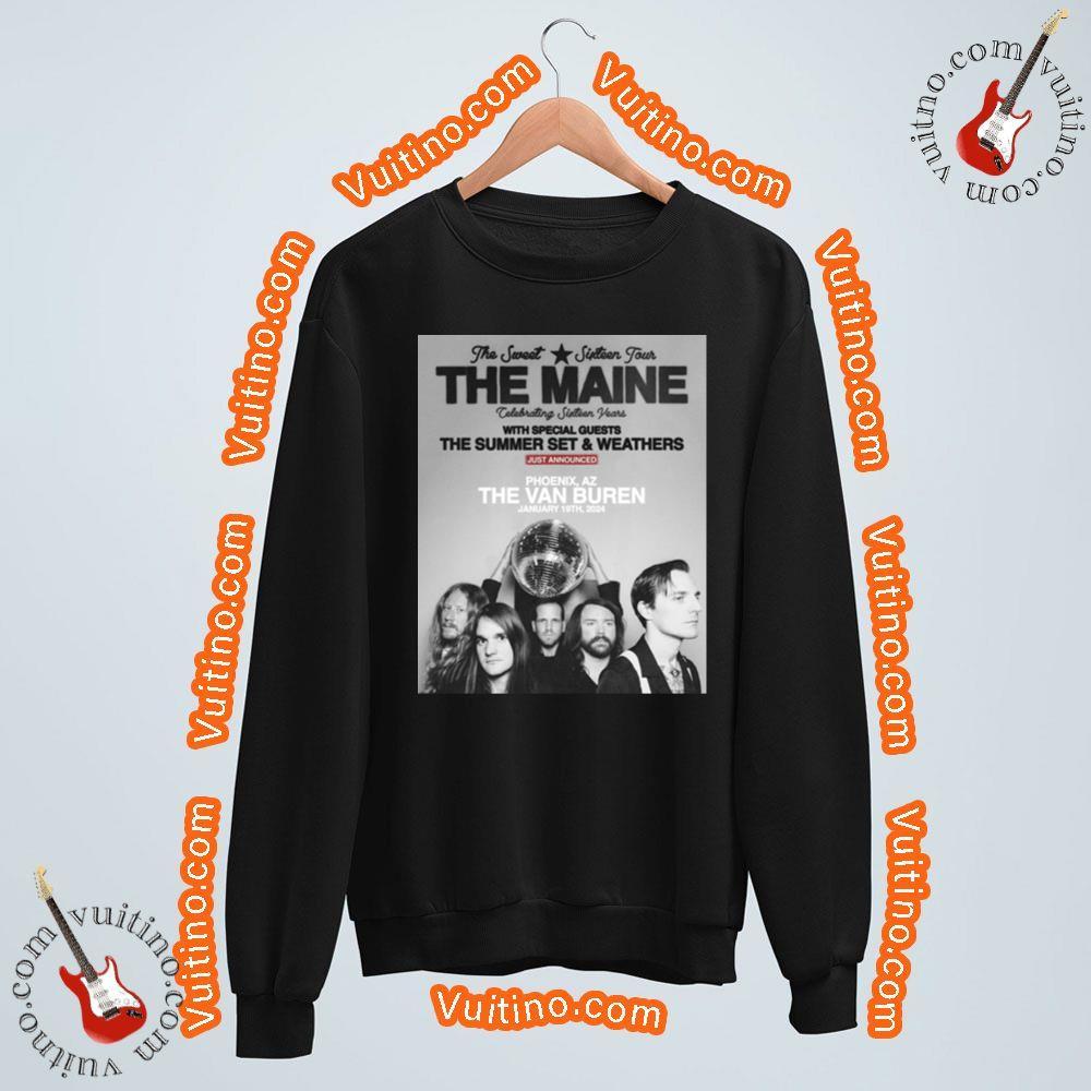 The Maine The Summer Set Weathers 2024 Tour Merch