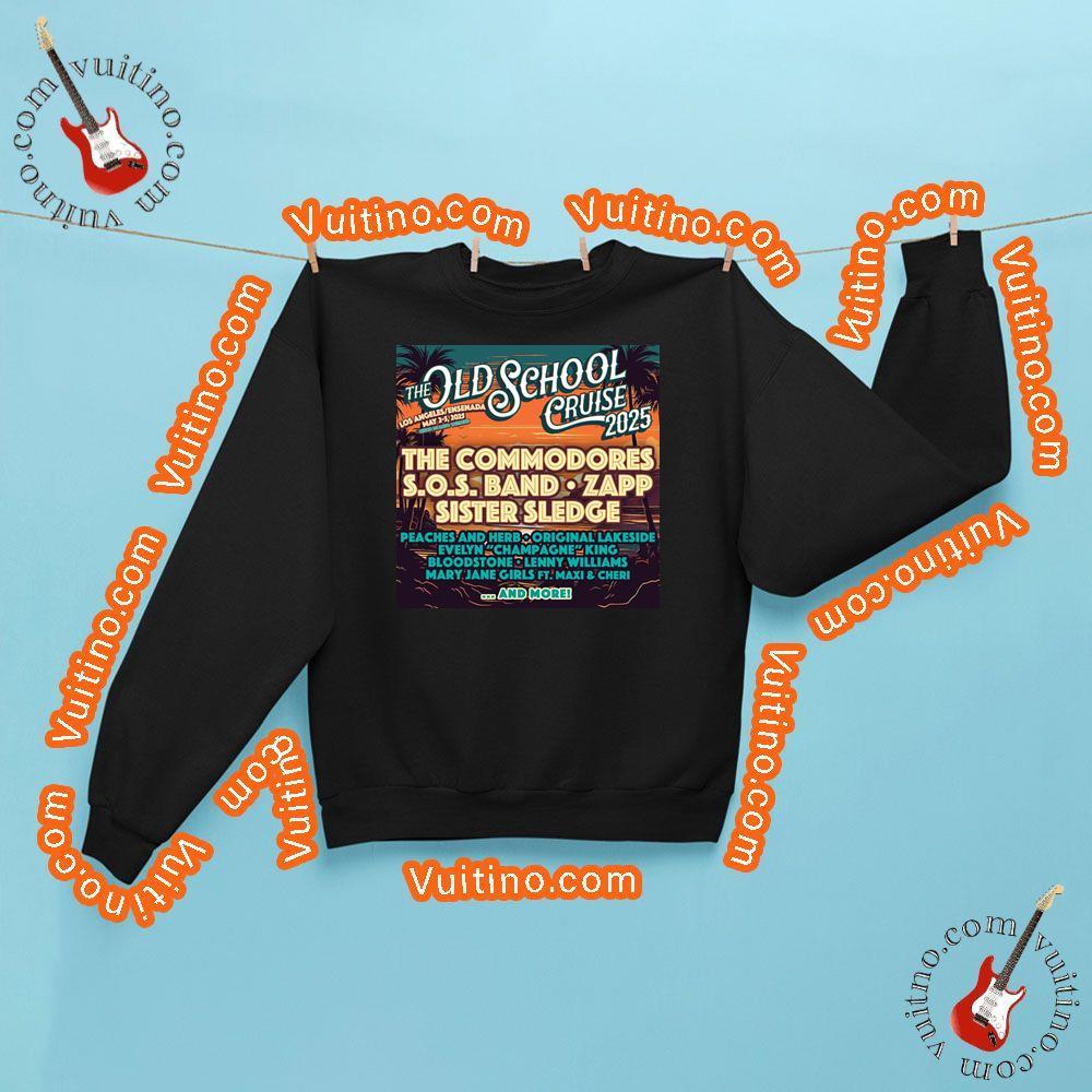 The Old School Cruise The Commodores Sos Band Merch
