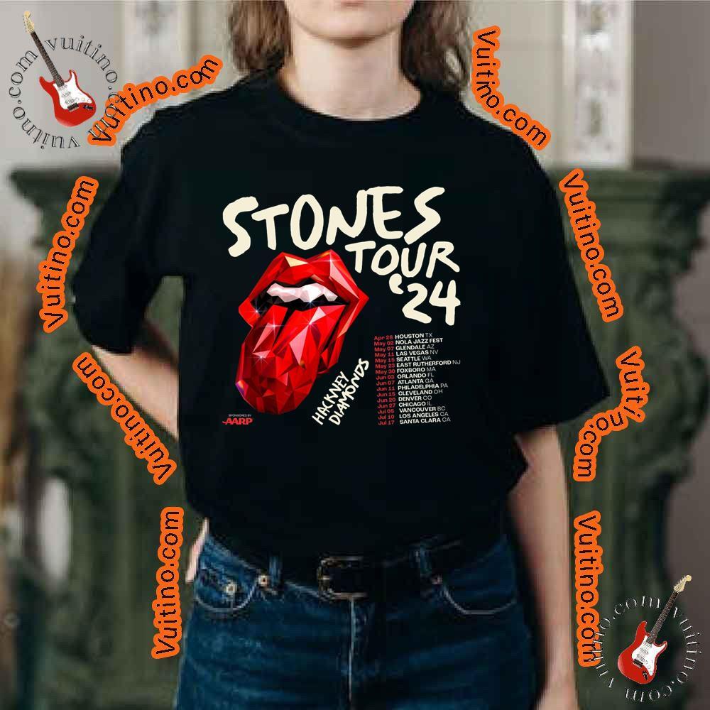 The Rolling Stones Hackney Diamonds Tour 2024 Apparel