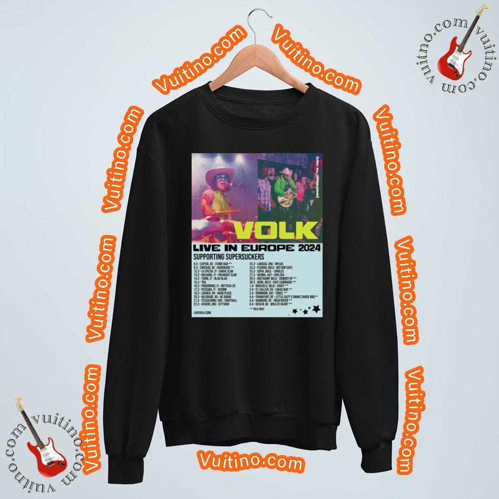 Volk Live In Eu 2024 Tour Dates Shirt