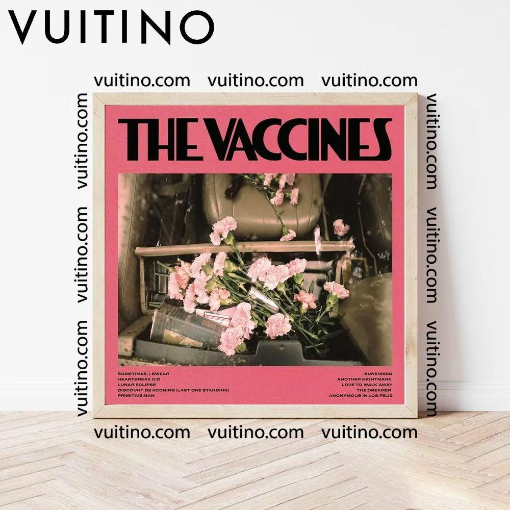 2024 The Vaccines Pickup Full Of Pink Carnations Square Poster No Frame