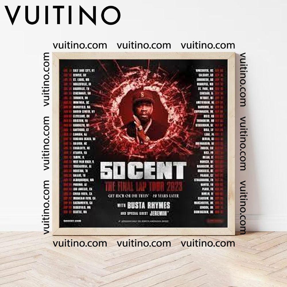 50 Cent Tour 2024 Dates Poster (No Frame)