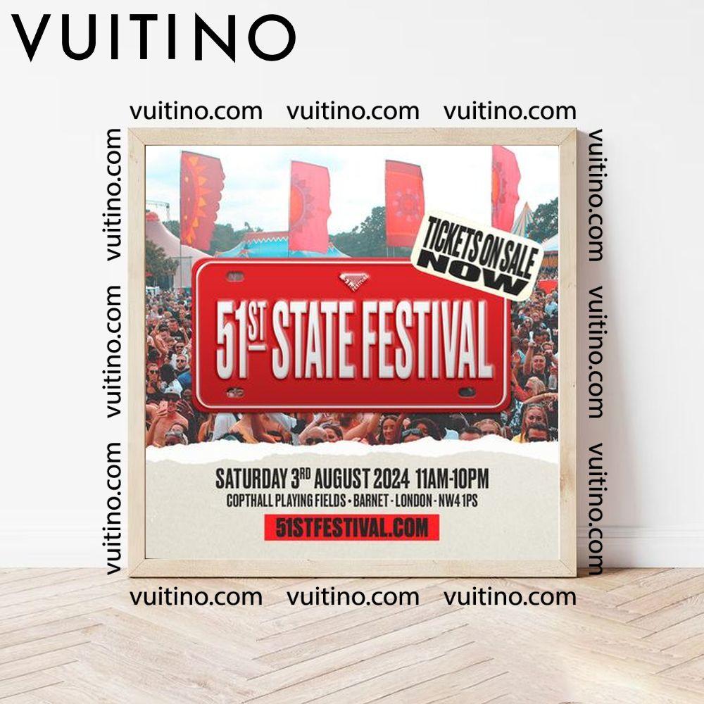 51st State Festival 2024 Poster (No Frame)