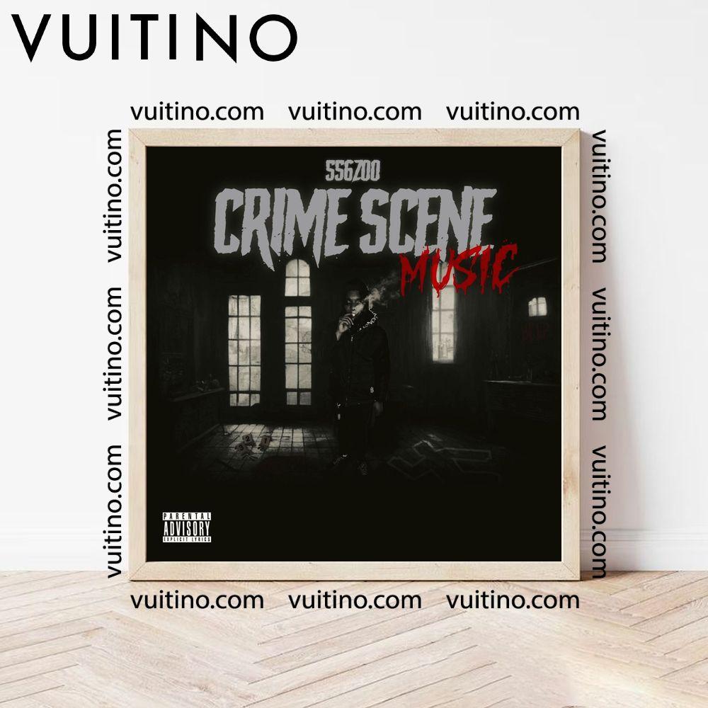 556zoo Crimescenemusic Square Poster No Frame