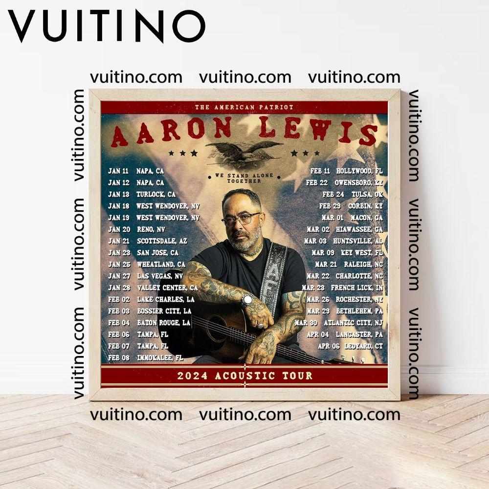 Aaron Lewis Tour 2024 Date Poster (No Frame)