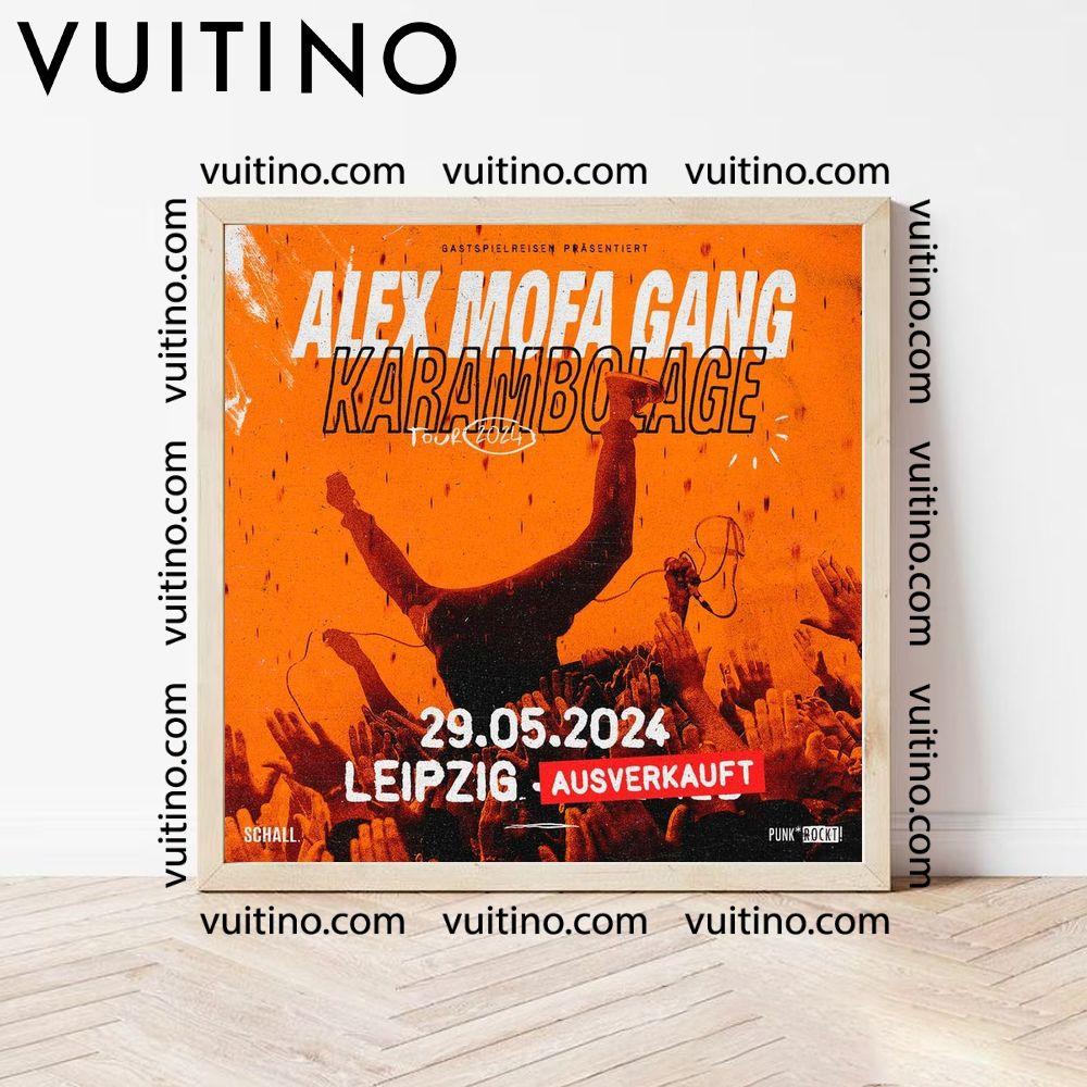 Alex Mofa Gang Karambolage Tour 2024 No Frame Square Poster