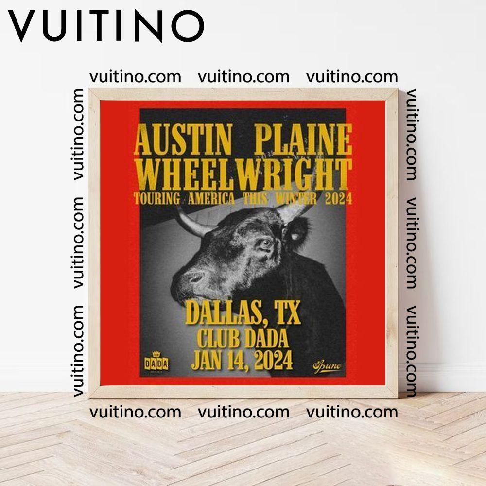 Austin Plaine Wheelwright Tour 2024 No Frame Square Poster