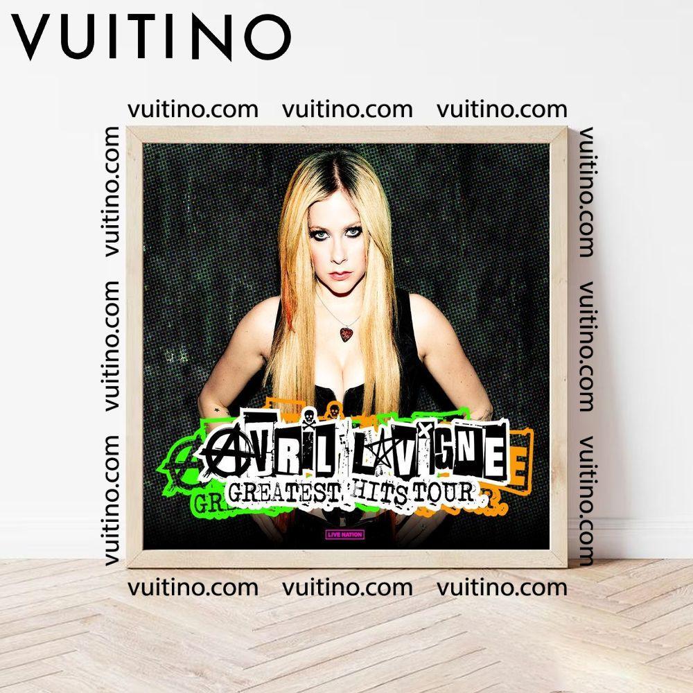 Avril Lavigne Greatest Hits 2024 Tour No Frame Square Poster