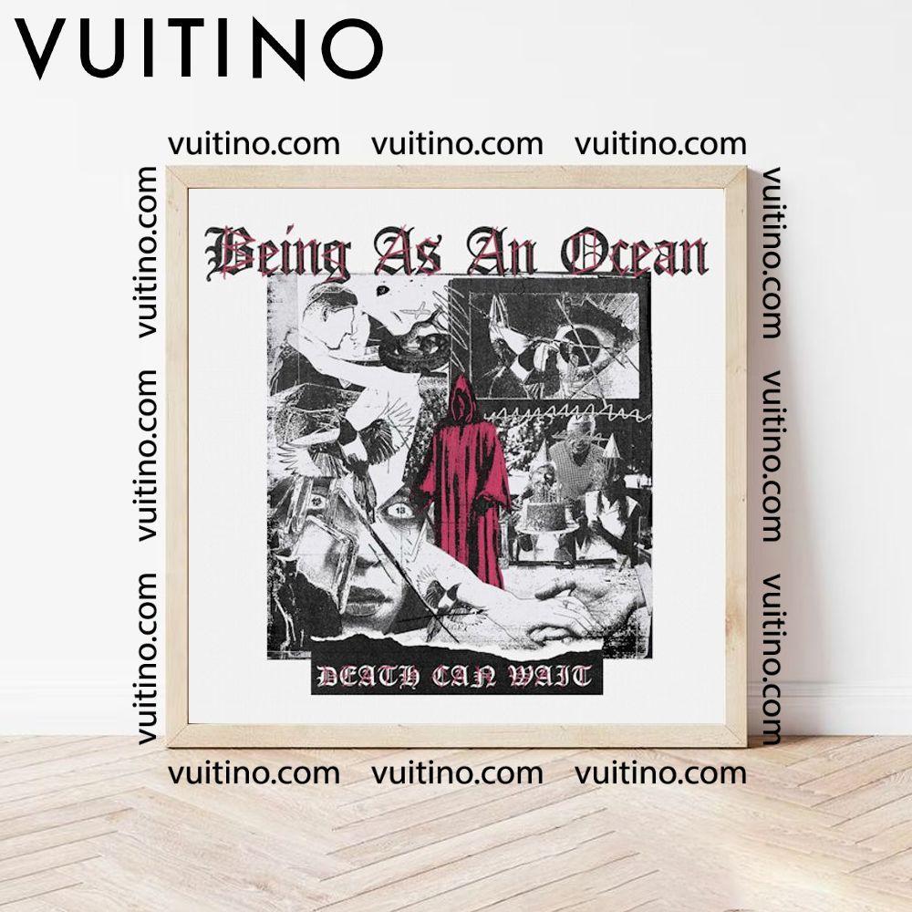 Being As An Ocean Death Can Wait No Frame Square Poster