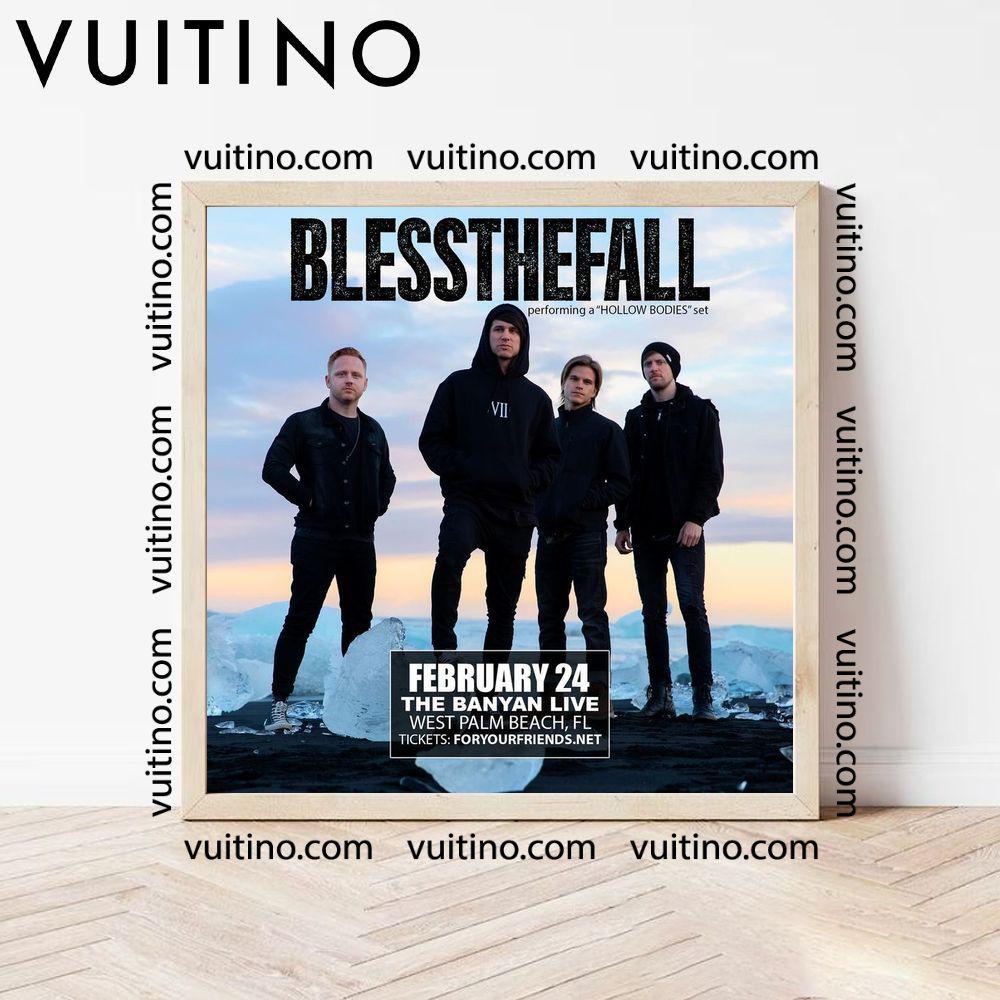Blessthefall 2024 No Frame Square Poster