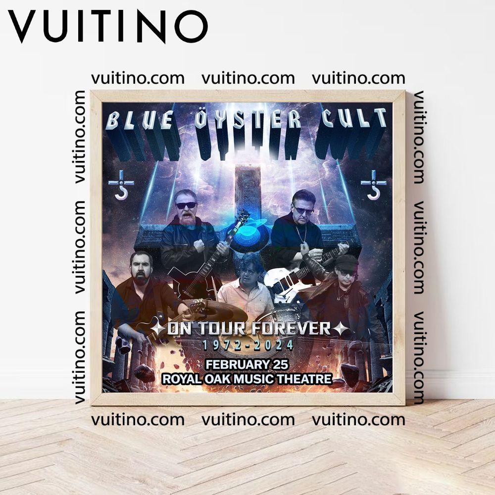 Blue Oyster Cult Tour 2024 Poster (No Frame)