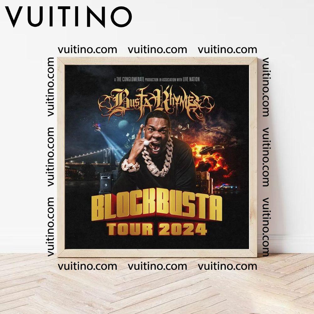 Busta Rhymes Blockbusta Tour 2024 At House Of Blues Anaheim Anaheim Poster (No Frame)