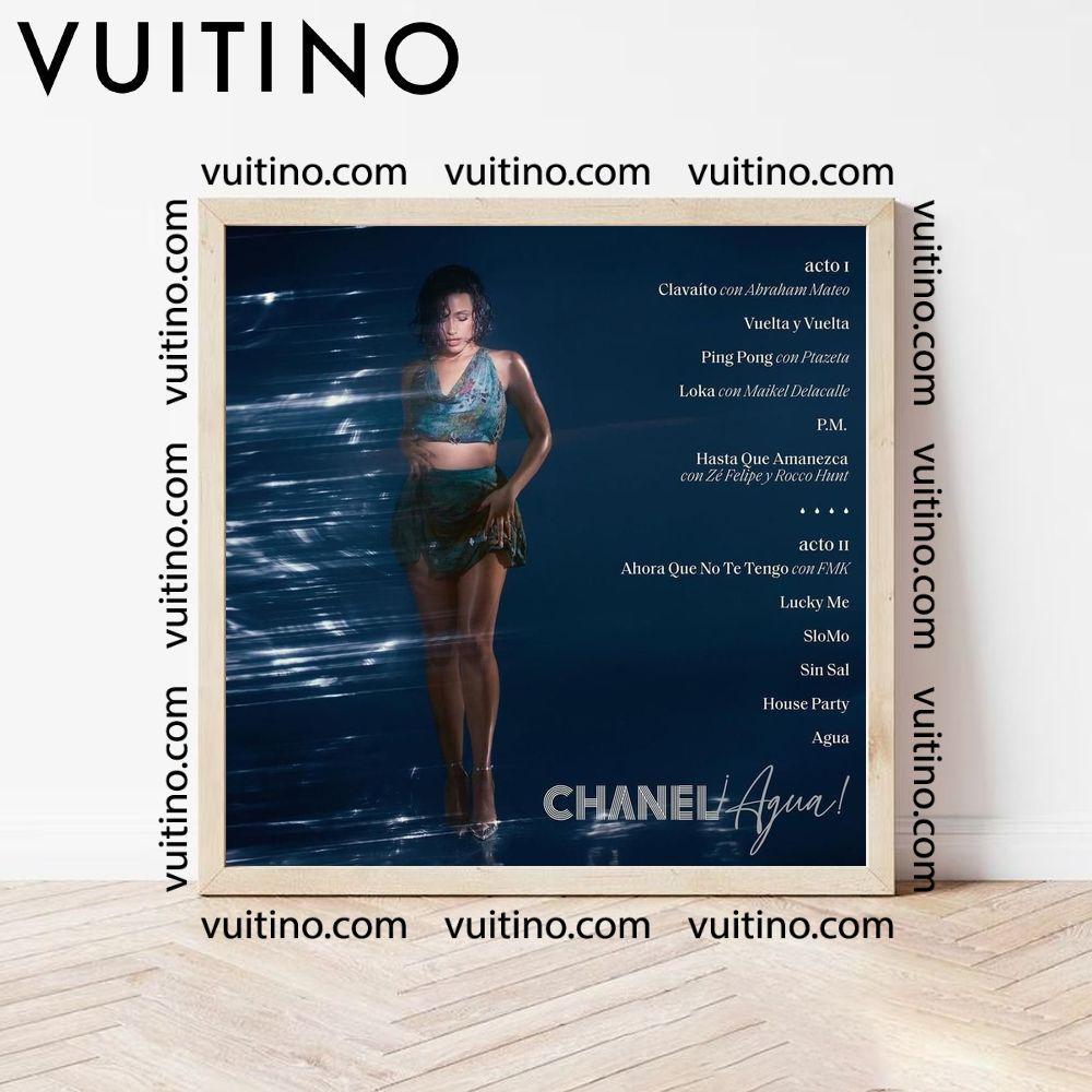 Chanel Iagua Tracklist Square Poster No Frame