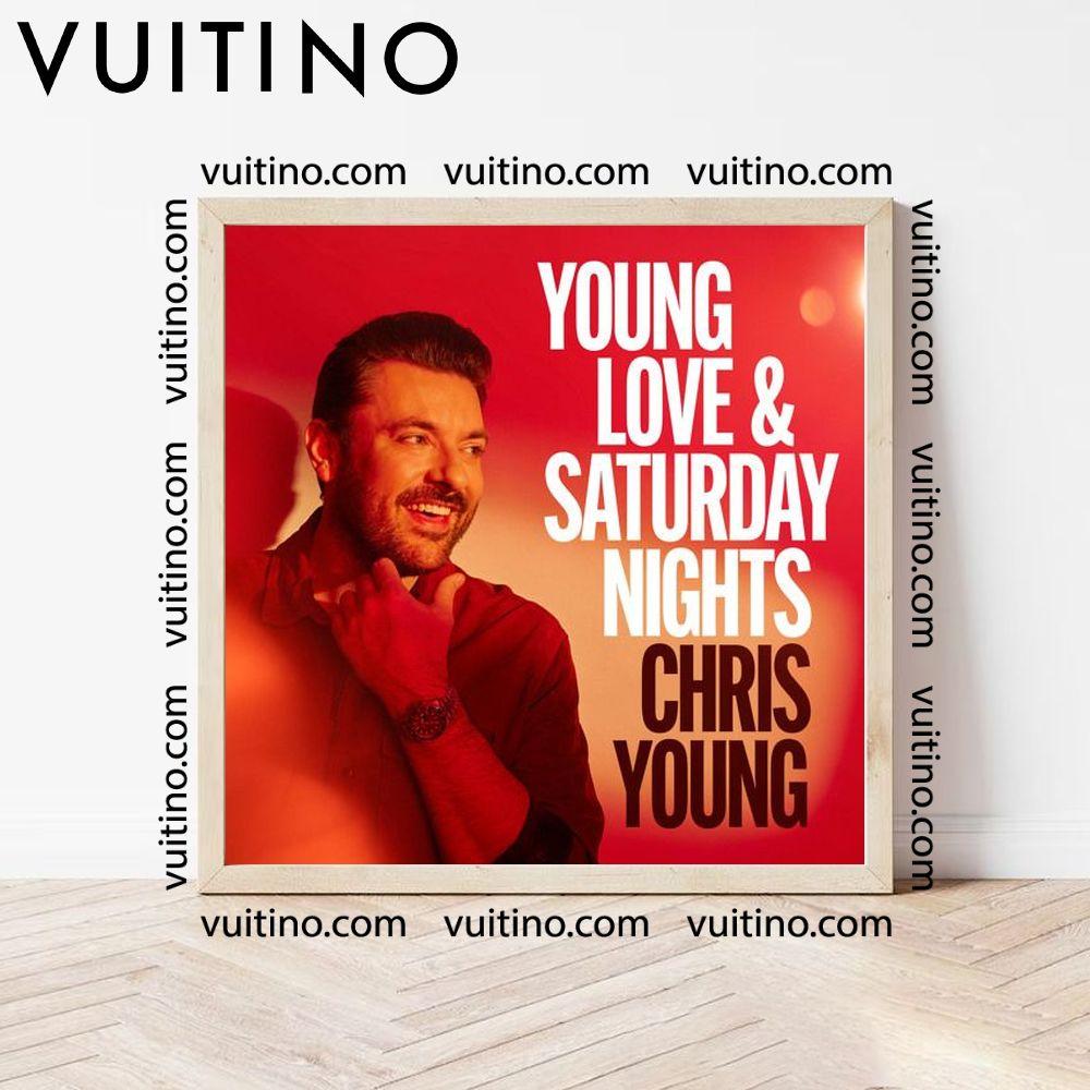 Chris Young Young Love Saturday Nights Square Poster No Frame