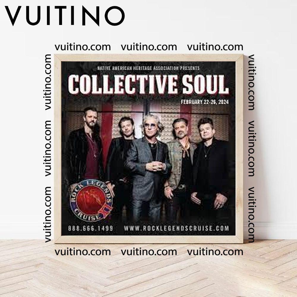 Collective Soul 2024 Tour No Frame Square Poster