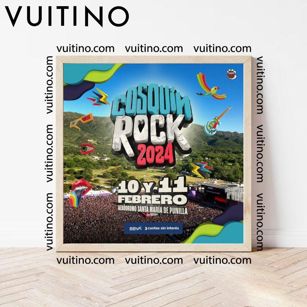 Cosquin Rock 2024 Poster (No Frame)