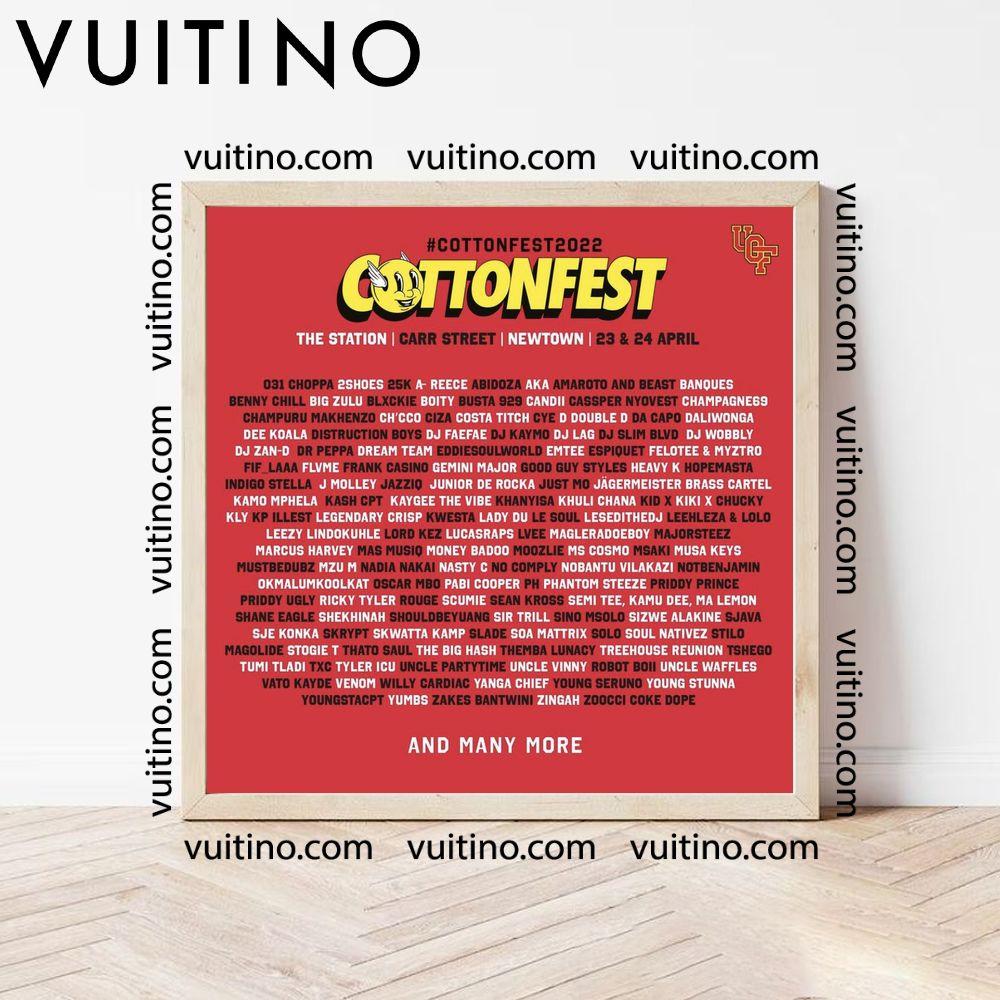 Cotton Fest 2024 Dates Poster (No Frame)