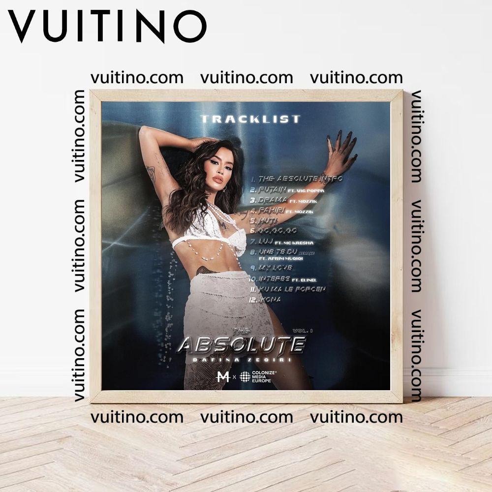Dafina Zeqiri The Absolute Vol 1 Tracklist Poster (No Frame)