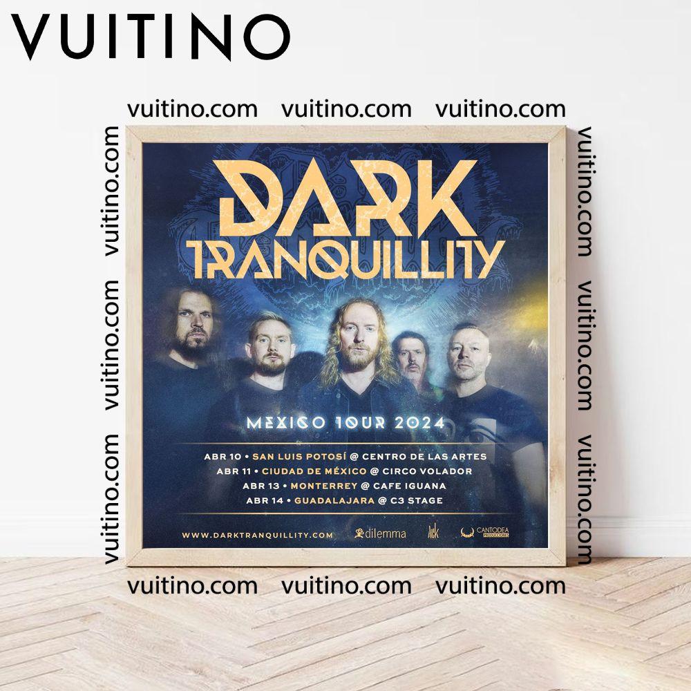 Dark Tranquillity Mexico Tour 2024 No Frame Square Poster