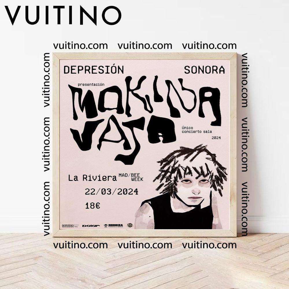 Depresin Sonora Makinavaja 22 03 2024 Poster (No Frame)