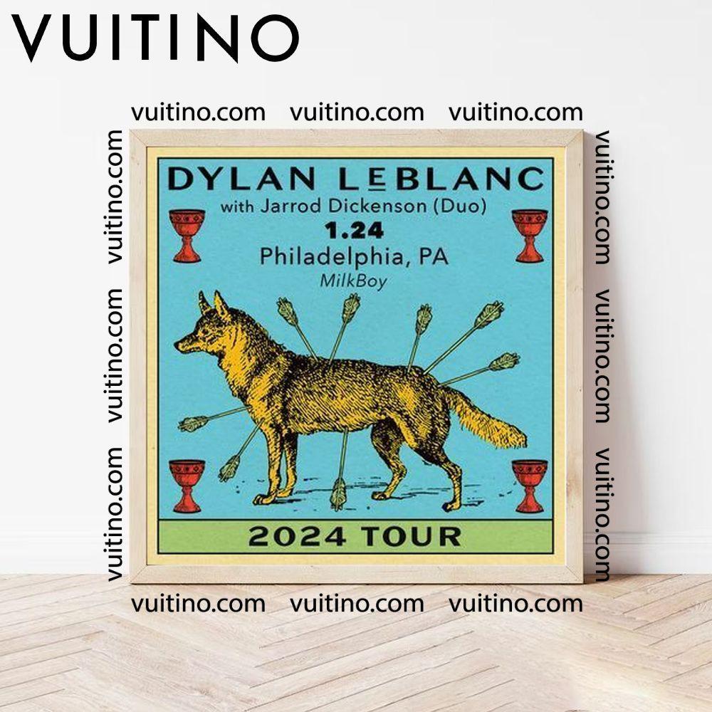 Dylan Leblanc 2024 Tour Square Poster No Frame