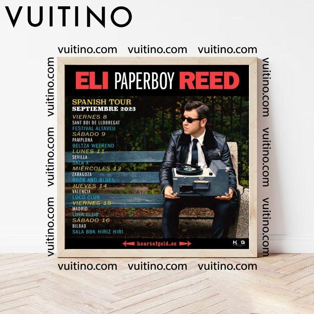 Eli Paperboy Reed 2024 Tour Dates No Frame Square Poster