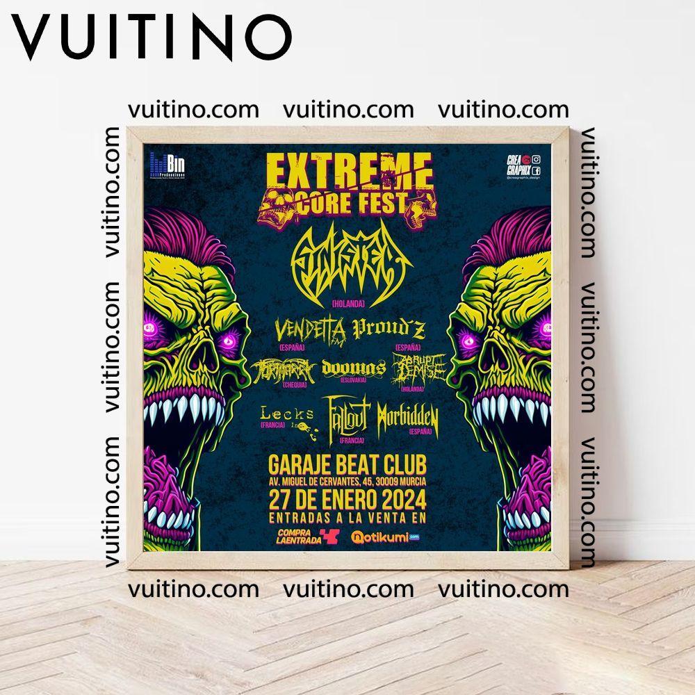 Extreme Core Fest 2024 Poster (No Frame)