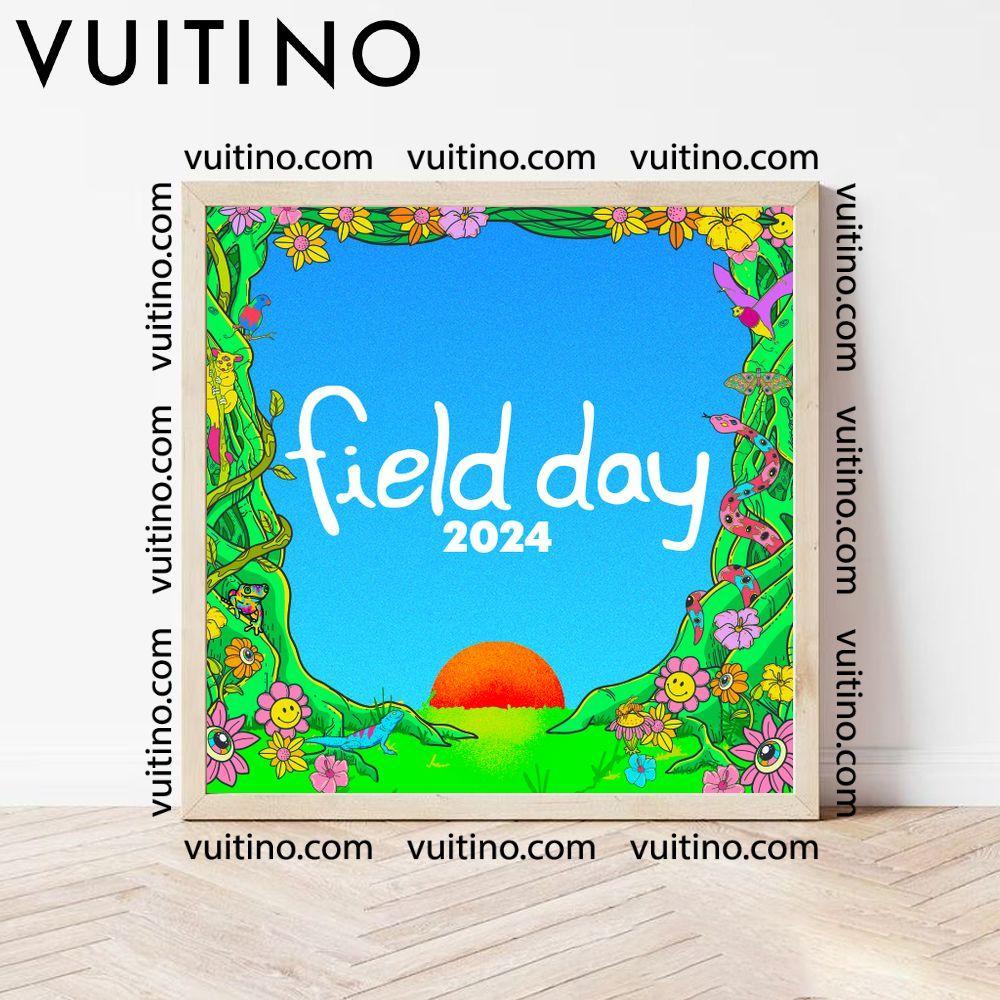 Field Day New Years Day Sydney 2024 Art Poster (No Frame)