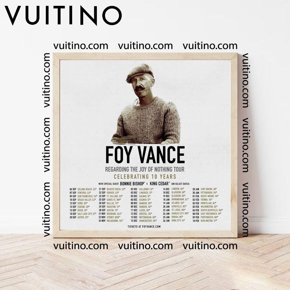 Foy Vance 2024 Tour Dates Poster (No Frame)